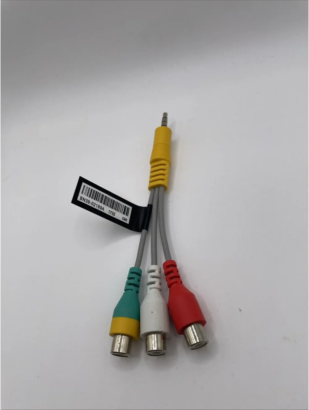 Samsung BN39-02189A AV Adapter 3.5mm to RCA Composite Cable
